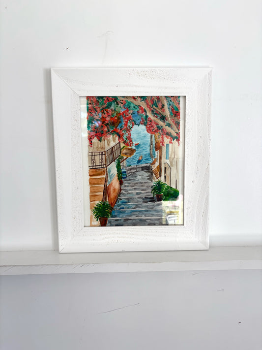 One Step Original 8x10 Framed 11.5X13.5