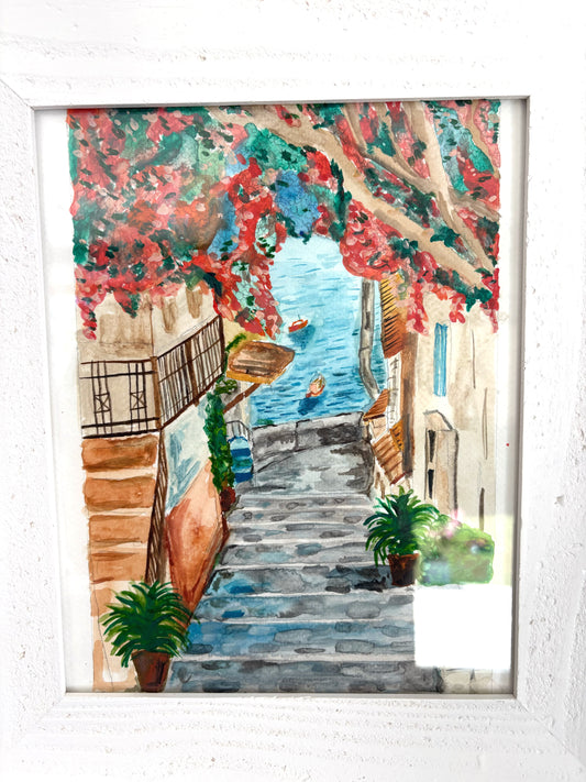 One Step Original 8x10 Framed 11.5X13.5