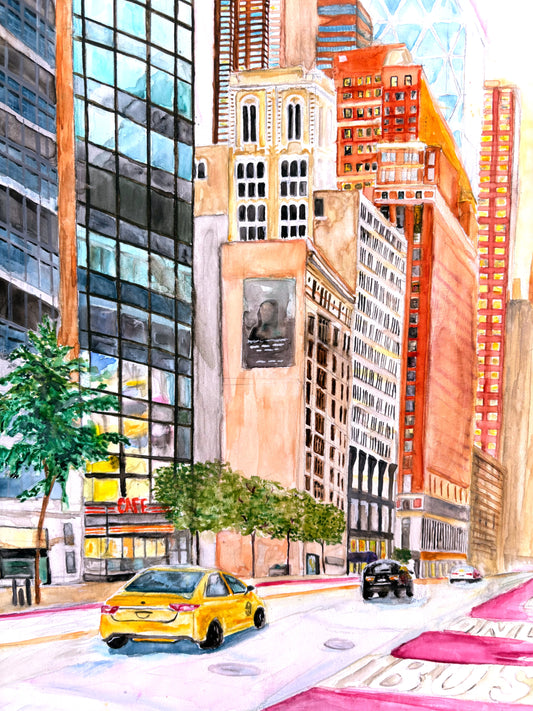 Dreams 18x24 Watercolor on Canvas