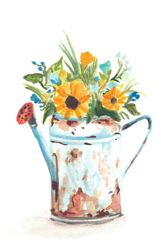 Garden Flowers 5x7 Print